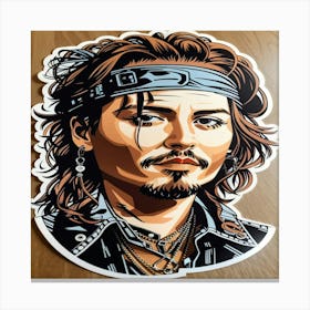 Johnny Depp Canvas Print