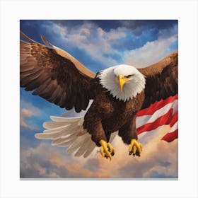 Bald Eagle Canvas Print