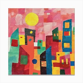 Cityscape 16 Canvas Print