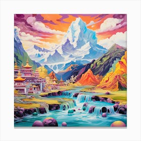 Tibet Canvas Print