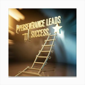 Ladder To Success Canvas Print