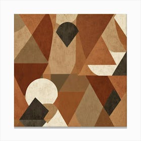 Abstract Geometric Pattern 49 Canvas Print