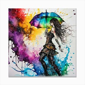 'Dancing Girl' Canvas Print