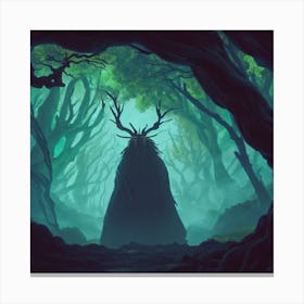 lord of the forest Canvas Print