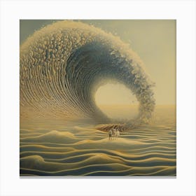 Tunnel sea Canvas Print