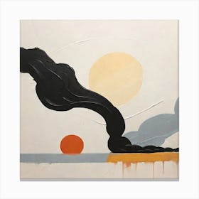 Minimalistic painting Canvas Print