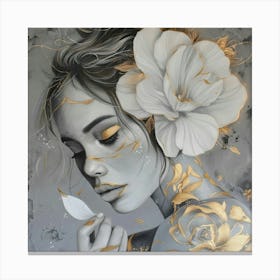 'Golden Girl' 3 Canvas Print