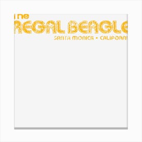 The Regal Beagle Canvas Print