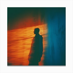 Shadow Of A Man Canvas Print