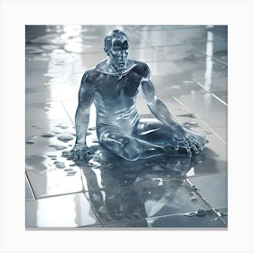 Ice Man Canvas Print