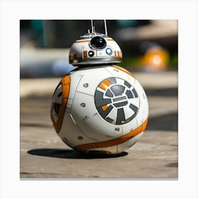 Bb-8 robot 2 Canvas Print