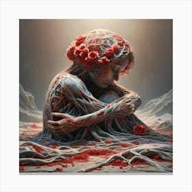 'Skin And Blood' Canvas Print