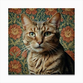 Default William Morris Cat Prints 0 Canvas Print