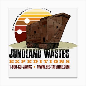 Jundland Wastes Expeditions Canvas Print