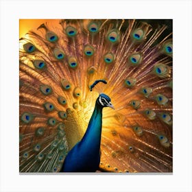 Peacock 2 Canvas Print