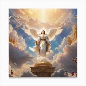 Angel Of The Lord Canvas Print