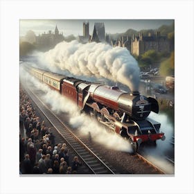 Steam Train 4 Canvas Print