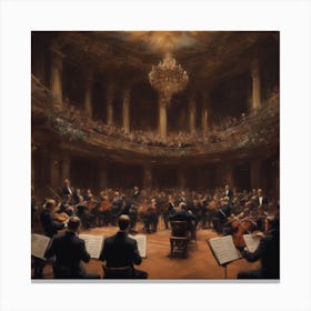 Symphony Canvas Print