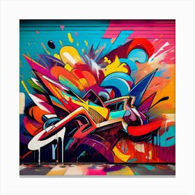 Graffiti Art 9 Canvas Print