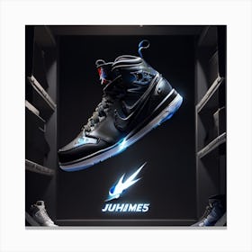 Nike Jordans Canvas Print