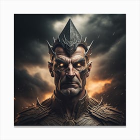 Vulcan Holloween Canvas Print