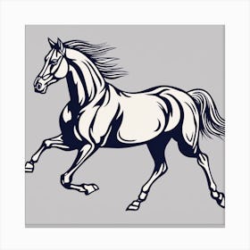 Horse Galloping 7 Canvas Print