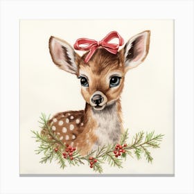 E Christmas 1 Canvas Print