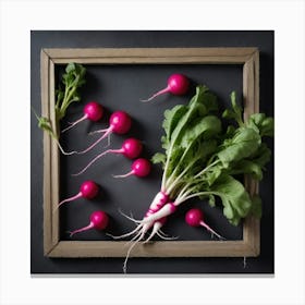 Radishes 29 Canvas Print