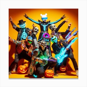 Halloween Party 34 Canvas Print