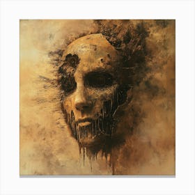 'Darkness' 10 Canvas Print