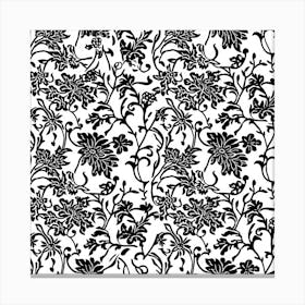 Floral Dream London Fabrics Floral Pattern 3 Canvas Print