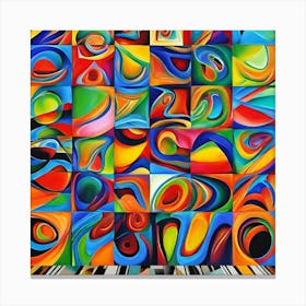 Abstract Painting 10 Canvas Print