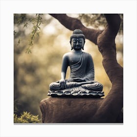 Buddha Statue 1 Canvas Print