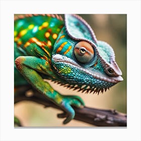 Chameleon Canvas Print