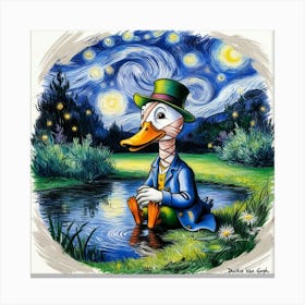 Donald Duck 33 Canvas Print