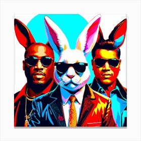 Bunny Hop Canvas Print