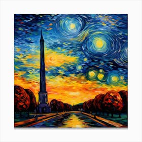 Starry Night 7 Canvas Print