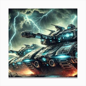 Aether Tanks Canvas Print