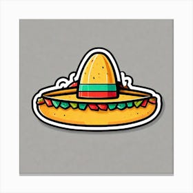 Mexican Sombrero 2 Canvas Print
