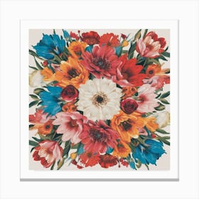 Floral Bouquet 1 Canvas Print