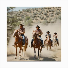 'The Cowboys' Canvas Print