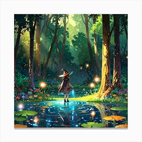 Fairy Forest 9 Canvas Print