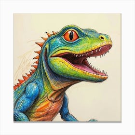 Lizard 29 Canvas Print