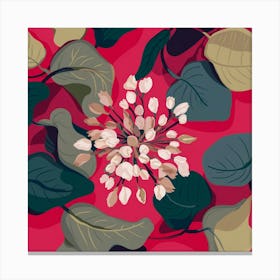 Floral Illustration Canvas Print