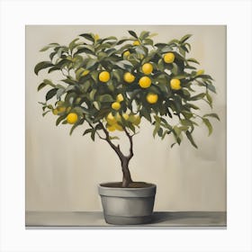 Lemon Tree 5 Canvas Print