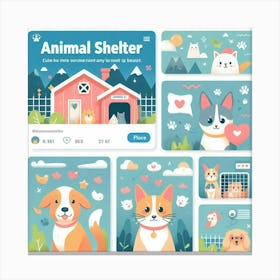 Animal Shelter 2 Canvas Print