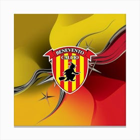 Benevento Calcio Logo Wall Art 3 Canvas Print