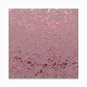 Pink Aluminum Foil Canvas Print