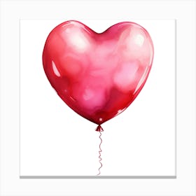 Heart Balloon Canvas Print