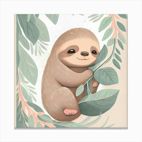 Sloth 3 Canvas Print